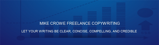 Mike Crowe Freelance Copywriting